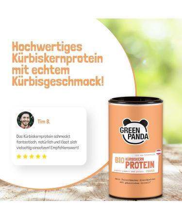 Buy Green Panda Organic Pumpkin Seed Flour from Austria | Vegan Protein Powder | 225g | Roasted Pumpkin Seeds - Buy Online on GoSupps.com