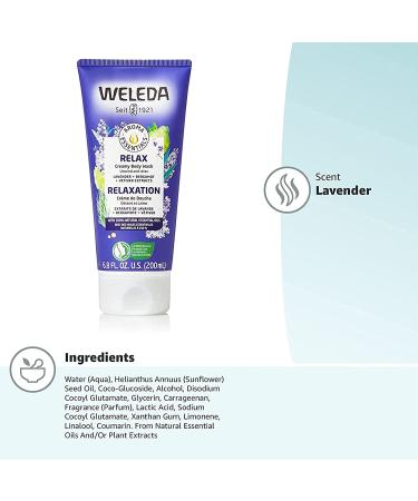 Weleda Relax Creamy Body Wash - Lavender & Bergamot Cleanser, 6.8 Fl Oz - Buy Online on GoSupps.com
