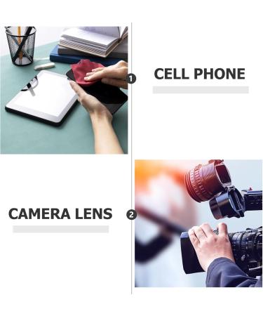 Buy Healvian Microfiber Cleaning Cloths - 5pcs Suede Nap Eyeglass Cleaning Wipes for Lenses Screens Cameras & More | International Shipping Available - Buy Online on GoSupps.com