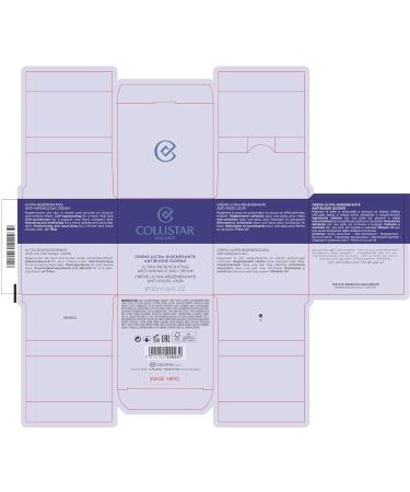 Face by Collistar Ultra-Regenerating Anti-Wrinkle Day Cream 50ml - Buy Online on GoSupps.com