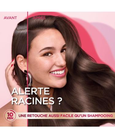 Garnier Color Shampoo Retouch Permanent Hair Color Chestnut - 100% Grey Coverage - Lasts Up to 4 Weeks - Buy Online on GoSupps.com