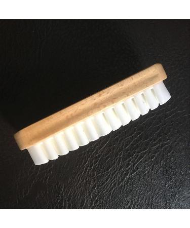 Home Shoes Brushes Leather Brush for Suede Boots Bags Scrubber Cleaner White Rubber Crepe Shoe Brush Household Necessary Bathroom Tool Brush Onecolor - Buy Online on GoSupps.com