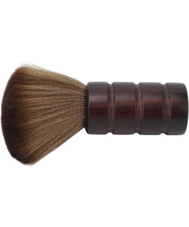 Dust Removal Brush for Neck and Face Professional Neck Hair Cleaning Brush Ergonomic Beech Handle Nylon Hair for Hairdresser for Home Salon - Buy Online on GoSupps.com