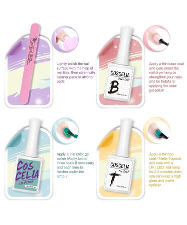 8 Color Gel Nail Polish Kit for DIY Manicure | Soak Off UV LED Gel Starter Set for Women | Nail Art Supplies for All Seasons - Buy Online on GoSupps.com