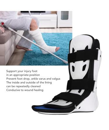 Adjustable Ankle Brace with Foot Drop Support - Breathable Splint for Right Foot | Protects Against Varus & Valgus Injuries - International Shipping Available - Buy Online on GoSupps.com