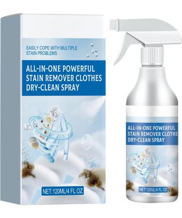 Vanish Stain Remover - No-Wash All in 1 Powerful Stain Remover Clothes Dry Spray - 120ml Laundry Cleaning Stubborn Stains Cleaner for Cleaning Food Grease Coffee Tea - Buy Online on GoSupps.com