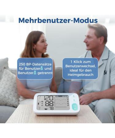 Checkme BP3 Blood Pressure Monitor - Clinically Validated 250 Data Memory Dual Display Arrhythmia Detection Ideal for Diabetics & Pregnant - International Shipping - Buy Online on GoSupps.com