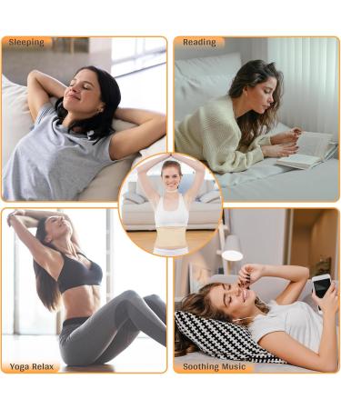 4 Piece Reusable Castor Oil Pack Wrap - Biobaumwolle Elastic Plus Size for Belly Stomach Neck Back & Breast | International Shipping - Buy Online on GoSupps.com