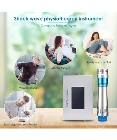 Professional Ttlife Shock Wave Therapy Device for ED & Muscle Pain Relief - Effective Extracorporeal Treatment - Buy Online on GoSupps.com