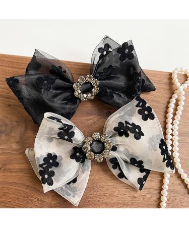 scicent Bow Hair Clips Cute Bow French Automatic Hair Clip for Simple Women Girls Barrettes Hair Fastener Accessories - 04 - Buy Online on GoSupps.com