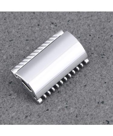 Minkissy 2-Piece Replacement Double Edge Vagina Blade Trimmer Tool - Durable Alloy Razor for Safe Salon Use - Medium Silver - Buy Online on GoSupps.com