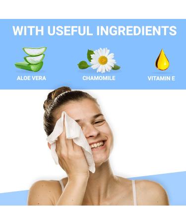 Luxury Rinse-Free Shower Wipes for Elderly, Bedridden & Adults | 9 x 9 | No Water Disposable Bathing & Cleansing Wipes (60 Pack) - Buy Online on GoSupps.com