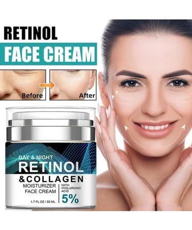 Advanced Retinol Collagen Cream Snail Collagen Firming Cream Advanced Retinol Moisturizer Anti-Wrinkle Cream Reducing Fine Lines Firming and Lifting Cream - Buy Online on GoSupps.com