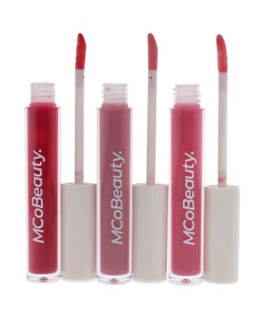 MCoBeauty Big Beauty Love Lip Lacquer Trio - Long-Lasting Lip Gloss Set for Women (3 x 0.101 oz) - Shop Internationally - Buy Online on GoSupps.com