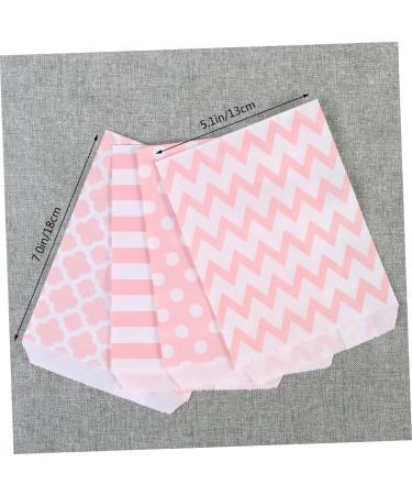 HOMSFOU 24pcs Small Gift Bag Candy Snacks Bag Buffet Bags Paper Treats Pouch Sandwiches Bag Chocolate Bag Candies Bag Paper Party Favor Bags Cookies Bag Paper Bag European and American - Buy Online on GoSupps.com