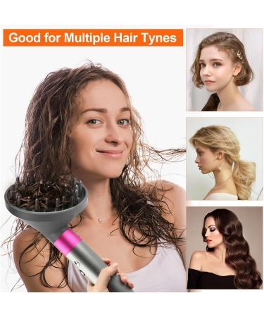 Diffuser & Adapter for Dyson Airwrap HS05 | 12x11cm Hair Dryer Attachment | Gray Diffusion Nozzle for Curly Hair Styling - Buy Online on GoSupps.com