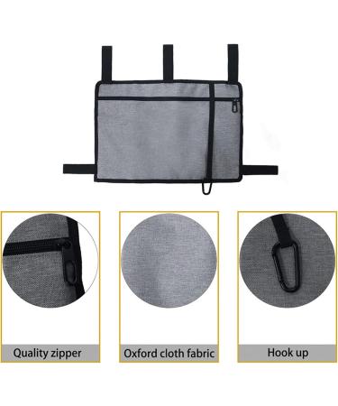 Practical Wheelchair Side Pack Storage Organizers for Home Organization Space Saving Items Easy to Attach Armrest Bag Grey - Buy Online on GoSupps.com