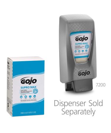 GOJO 7272-04 SUPRO Max Hand Cleaner - 2000mL Capacity Pouch for Tough Cleaning | International Shipping Available - Buy Online on GoSupps.com