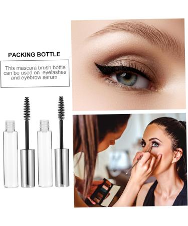 Didiseaon 10pcs Mascara Empty Tube Creme Makeup Mascara Bottle Empty Eyeliner Tube DIY Makeup Silver Plastic - Buy Online on GoSupps.com