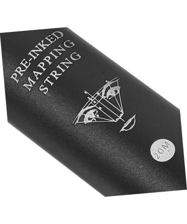 Outanaya 1 Box String Ink Eyebrow Positioning Tool Eyebrow Threading Thread Aluminum Alloy Black 9.00X2.40X2.40CM Black - Buy Online on GoSupps.com