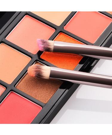 Angled Eyebrow Brush Eyelash Brush Eyelash Comb Eyeshadow Brush Eye Makeup Brush Double Head Eyebrow Brush For Makeup - Buy Online on GoSupps.com