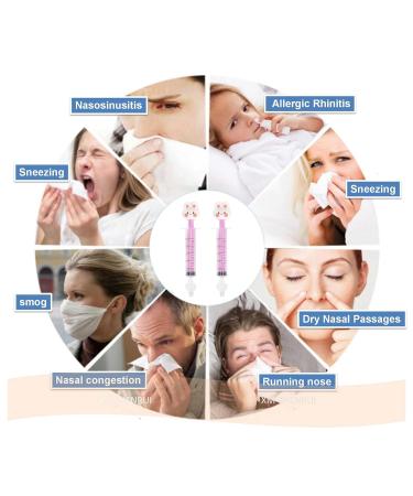 Syringe Nasal Irrigator 10ml - Portable Nasal Irrigation Device for Home Use (Pink Bunny) - Buy Online on GoSupps.com