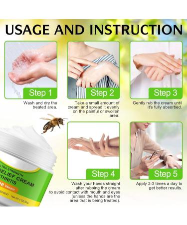 Bee Serb Bee Venom Pain Relief Cream | Soothing Joint Pain & Muscle Discomfort | 30g - Buy Online on GoSupps.com