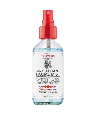 THAYERS Antioxidant Pomegrante Acai Facial Mist  4 Ounce Pomegrante & Acai 4 Ounce (Pack of 1)