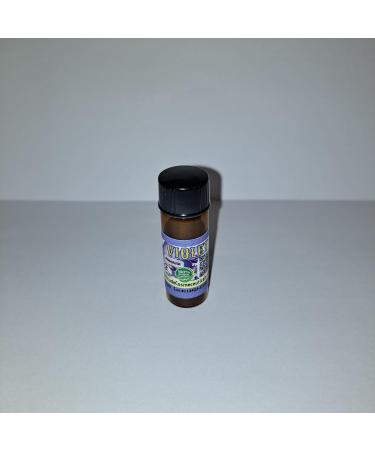 3.7ml (1/8oz) Violet Flower Absolute Essential Oil (Viola Odorata) - Pure Undiluted Uncut for Skin and Hair Care Perfume Fragrace Aromatherapy Massage - Buy Online on GoSupps.com