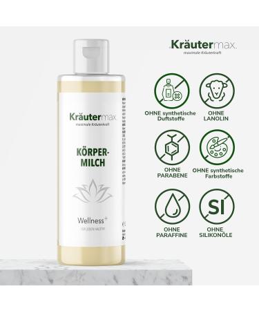 Natural Wellness Body Care Lotion - 250ml Hydrating Body Milk for All Skin Types - International Shipping - Buy Online on GoSupps.com