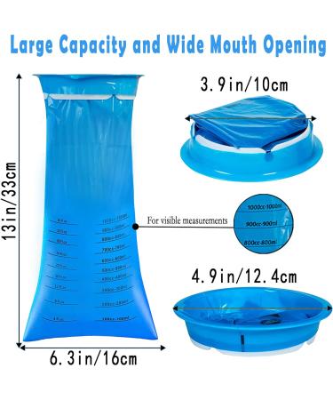 50PCS Disposable Vomiting Bags - Strong Sickness Bags by Medi-Inn - Buy Online on GoSupps.com