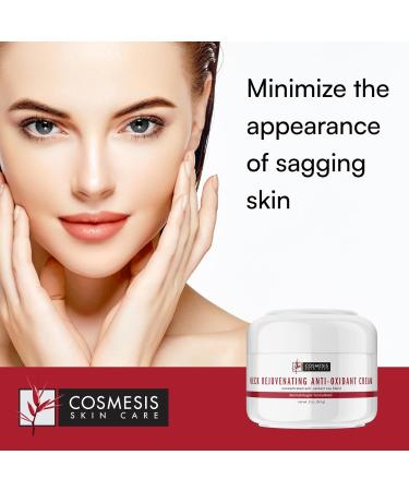 Cosmesis Neck Rejuvenating Anti-Oxidant Cream - Anti-Aging for Sagging Skin - Hydrating 2oz Solution for Youthful Neck Skin - International Shipping Available - Buy Online on GoSupps.com