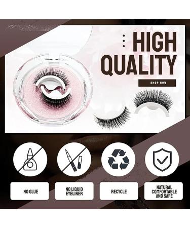 Accurateg Reusable Self Adhesive Eyelashes - Waterproof Natural Look | Buy Accurate Magnetic Eyelashes (3pc Mix) Online - Buy Online on GoSupps.com