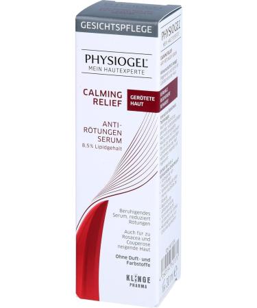 Klinge Pharma PHYSIOGEL Calming Relief AntiRedness Serum - Buy Online on GoSupps.com