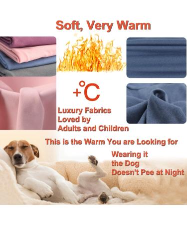 Shop Hualisiji Hooded Sweater for Dogs - Warm & Light Chihuahua Hoodie | Soft Comfortable Dog Sweater - XXL Gray & Haze Blue (2PCs) - Buy Online on GoSupps.com