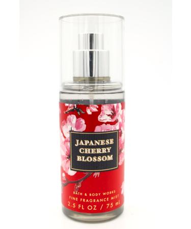 Japanese Cherry Blossom Bath and Body Fine Fragrance Mist Travel Size 2.5 fl oz