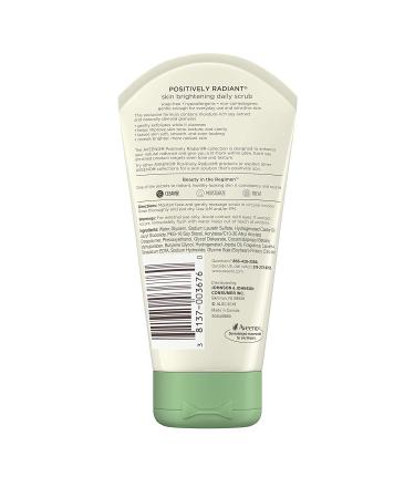 Aveeno Positively Radiant Exfoliating Daily Facial Scrub 5 oz (Pack of 2) - Buy Online on GoSupps.com
