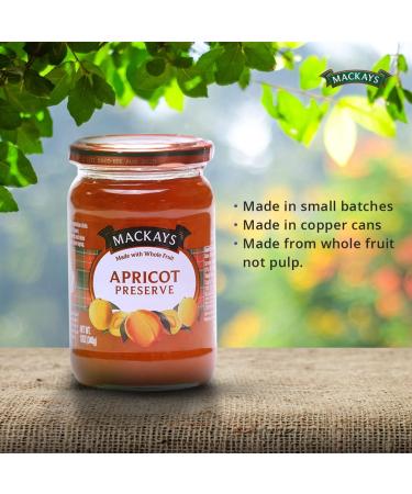 Mackays Apricot Jam 340g - Buy Online on GoSupps.com