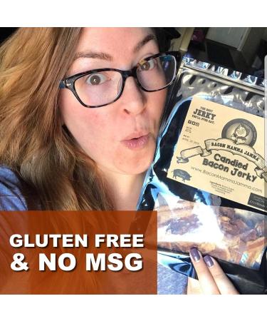 Brown Sugar Bacon Jerky - Sweet & Savory Candied Bacon Snack - Buy Online on GoSupps.com