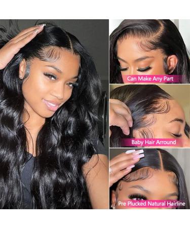 MsSunlight 26 Inch Body Wave HD Lace Front Wig 180% Density - 100% Real Human Hair - Buy Online on GoSupps.com