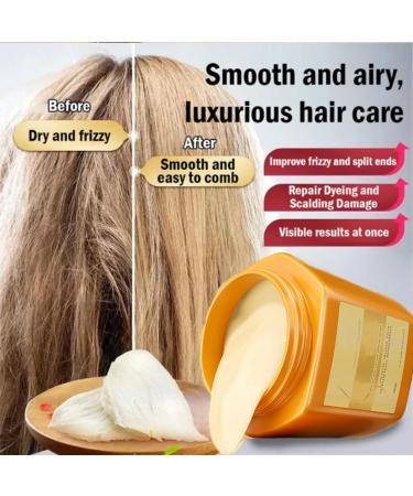 RCMCHTLA Amino Acid Nourishing Protein Cream 500ML Repair Essence Hair Mask Amino Acid Extract Luxurious Protein Cream for Hair Suitable for Dry Hair - Buy Online on GoSupps.com