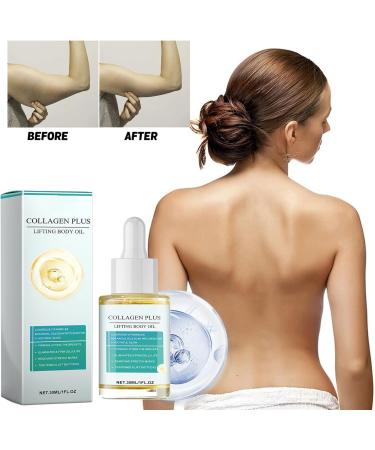 Coll-agen Fibrillar Oil Lifting Body Oil Fast Absorbing Dry Skin Moisturizer Body Oil For Women Coll-agen Body Lotion Body Treatments Oil Nourishing Hydration Oil For Neck Decollete Upper Arms - Buy Online on GoSupps.com