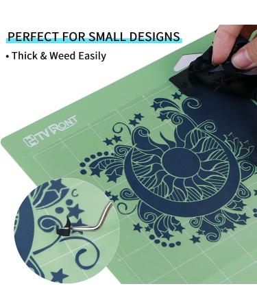 HTV Vinyl Rolls - Black & White Heat Transfer Vinyl - 12x20ft - Easy Cut & Weed for Shirts - Iron on Vinyl for Cricut & Cameo - 12x20ft Per Roll - Buy Online on GoSupps.com