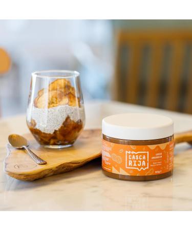  Casca Rija CASCA RIJA: Dark Chocolate Peanut Butter 500g | 89.8% Roasted Peanuts + 10% Dark Chocolate + 0.01% Ground Cinnamon + 0.01% Ground Ginger | 100% Creamy - Buy Online on GoSupps.com