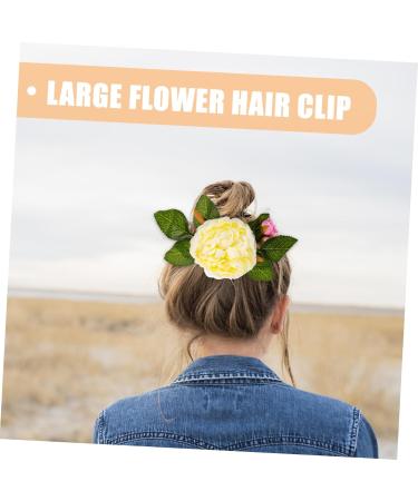 Angoily Flower Hair Accessories Slideshow Bridesmaid The Flowers Plastic Flower Headpiece - Buy Online on GoSupps.com