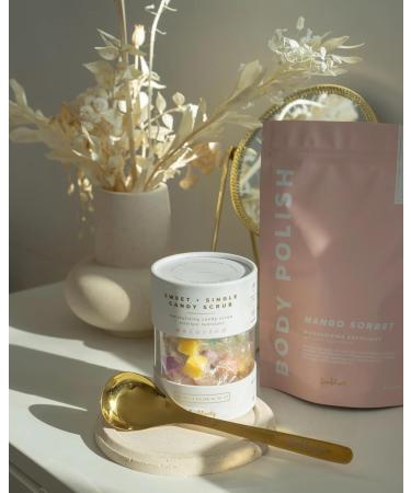 Mango Sorbet Body Scrub & Polish - Moisturizing Exfoliating Handmade Eco-Friendly | USA Made - Buy Online on GoSupps.com