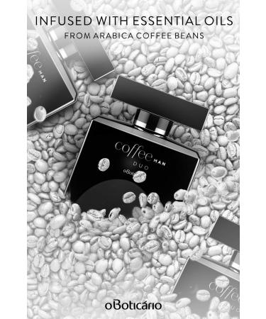 O BOTICARIO Coffee Duo Man Eau de Toilette Long Lasting Fragrance Cologne for Men Fresh Spice Scent 3.4 Ounce - Buy Online on GoSupps.com