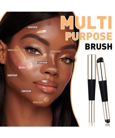 Buy Silicone Lip Brush Applicator - Dual Ended Jelly Fingertips Makeup Tool for Flawless Lipstick Nails & Face Contouring | Reusable & Multi-Purpose - Buy Online on GoSupps.com