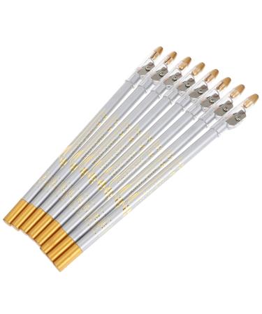 FRCOLOR 8Pcs Eyebrow Pencils With Sharpener Perfect Natural Shape For Women Smudge Easy Use For Daily Use Travel