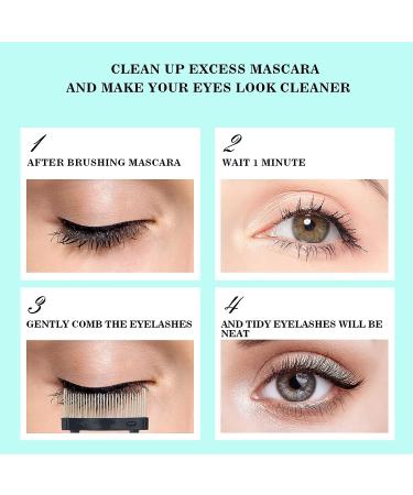 Adonop Eyelash Comb Separator and Curler - Professional Lash Definer and Mascara Applicator with Cover - Buy Online on GoSupps.com